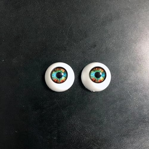GeRRiT Gesimuleerde ogen, universele halfronde ronde ogen, acrylogen Barbie-ogen ( Color : 5 , Size : 12mm )