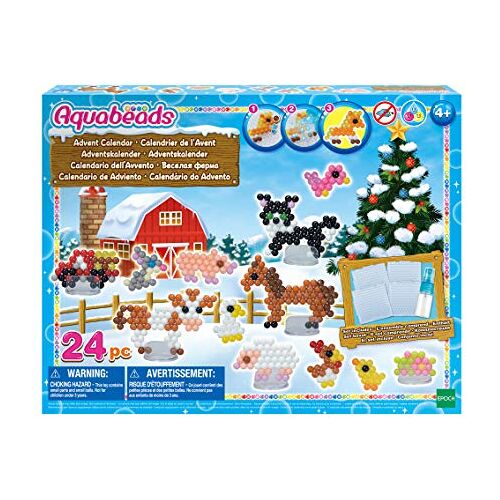 Aquabeads 31367 Adventskalender boerderij knutselset