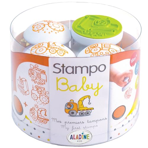 Aladine 3003808 Stampo baby bouwmachines