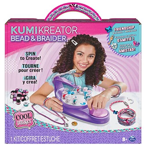 Cool MAKER KumiKreator Bead & Braider-knutselpakket voor het maken van een vriendschapsketting knutselspeelgoed