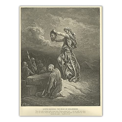 yhyjyzzjy Verf op nummer voor volwassenen Gustave Dore Heilige Schrift De Heilige Bijbel Illustratie Verhalen Volwassenen Verf Kits Canvas Geschenken Kunst Ambachten voor Home Decor