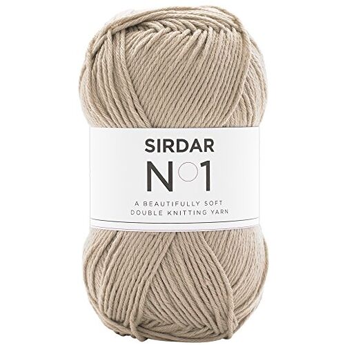 Sirdar No.1 DK Dubbel Breien, Bruine Suiker (207), 100g