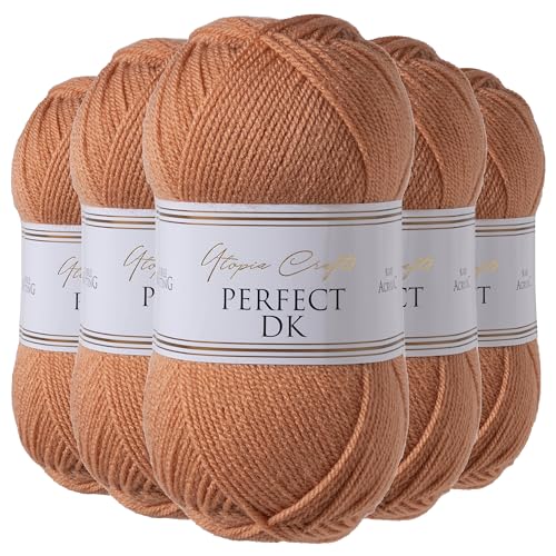 Utopia Crafts DK Dubbel breigaren, 5 x 100 g (pottenbakkersklei)