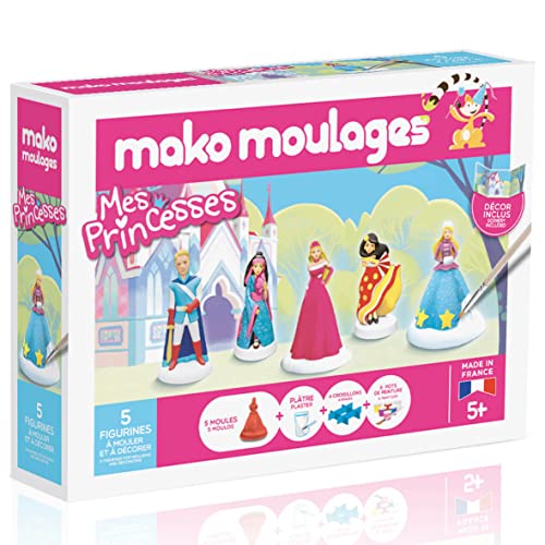 mako moulages Mako 39066, 39066 Gietvormen Set "Mes Princesses-39066