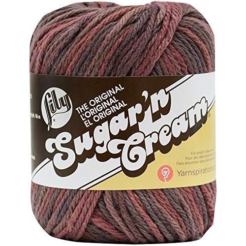 Lily Sugar 'n Cream, katoen, terra bedrijf, 2 oz, 109