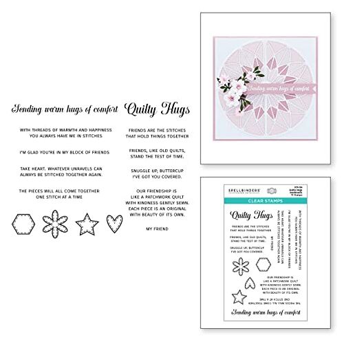 Spellbinders Quilty Hugs gevoelens