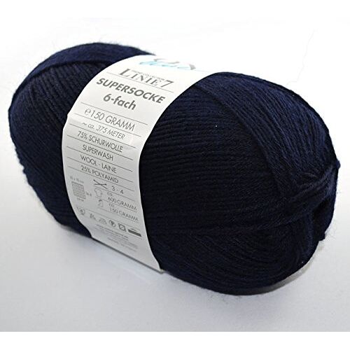 ONline Garne ONline Linie 7 Supersocke 6-voudig 0005 150g sokkenwol