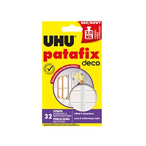 UHU Patafix dubbelzijdige kleefpads Deco 32 stuks