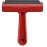 Speedball 4 inch superkardeerde hard rubber pop in Brayer, rood