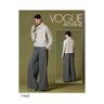 Vogue Patterns Vogue Patronen-V1642Z-Misses>Passen & CoördinatesMisses>TopsMisses>Broek, Jumpsuits & Shorts, Papier, Wit, diverse
