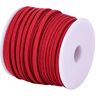 DonDon Velours band 3 mm DIY 30 meter velours rol rood