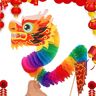 Lumiscent Chinees Nieuwjaar Draak, Maannieuwjaarsversieringen Creatieve nieuwjaarsdraak 3D Chinese draak,Maannieuwjaar Dragon Gifts Multifunctioneel Jaar van de Draak DIY-poppensets voor