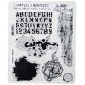 Stampers Anonymous Tim Holtz Stampers Anon CLING RBBR STAMP SET GRUNGED, One Size