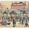 Bothy Threads Lowry Market Scene, North Town Counted Cross Stitch Kit van