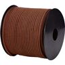 DonDon Velours band 3 mm DIY 90 meter velours rol bruin