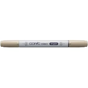 Copic - Ciao Marker YG-91 - Putty - Breed Penseel - Marker Copic - Ciao Marker YG-91 - Putty - Breed Penseel - Marker