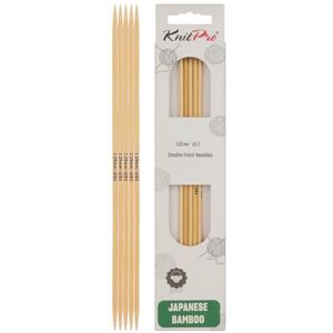 KnitPro - Bamboo Sock Needles - 20 cm - 3.25 mm - Needles KnitPro - Bamboo Sock Needles - 20 cm - 3.25 mm - Needles