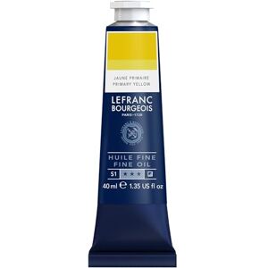Lefranc Bourgeois - 153 Primair geel - Fijne olie 40ml Lefranc Bourgeois - 153 Primair geel - Fijne olie 40ml