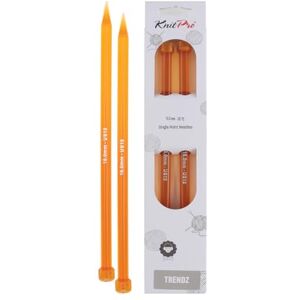 KnitPro Trendz Breinaalden - 10mm Oranje KnitPro Trendz Breinaalden - 10mm Oranje