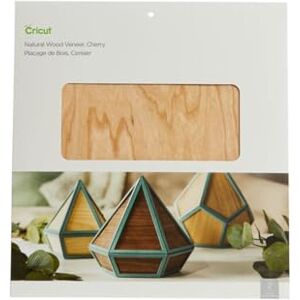 Cricut Natuurlijk houtfineer   kersen   30,5 cm x 30,5 cm (12" x 12")   2-Pack Explore en Maker-machines. Vereist dieppuntmes, beige