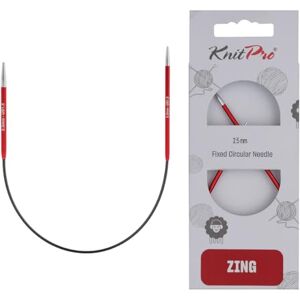 KnitPro Zing Rondbreinaald - 25cm, 2.50mm - Breinaald KnitPro Zing Rondbreinaald - 25cm, 2.50mm - Breinaald