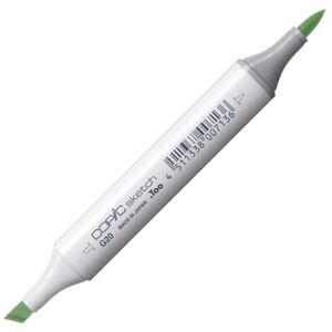 Copic Sketch Marker Type G 20, Wax White, professionele brush marker, op alcoholbasis, met een Super Brush punt en een Medium Broad punt. Copic Sketch Marker Type G 20, Wax White, professionele brush marker, op alcoholbasis, met een Super Brush punt en een Medium Broad punt.