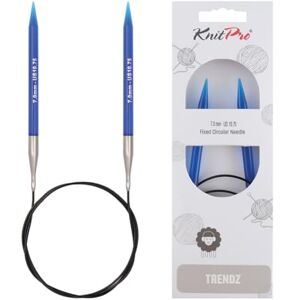 KnitPro Trendz Acryl 100cm US10 ¾ Blauw - Breinaalden KnitPro Trendz Acryl 100cm US10 ¾ Blauw - Breinaalden