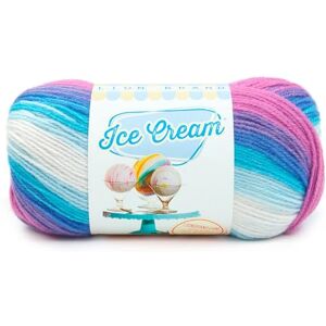 Lion Brand - Ice Cream Yarn - Moon Mist - Yarn Lion Brand - Ice Cream Yarn - Moon Mist - Yarn