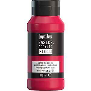 Liquitex Basics - Cadmium Red Deep Hue - 118ml - Acrylic paint Liquitex Basics - Cadmium Red Deep Hue - 118ml - Acrylic paint
