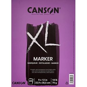 Canson XL Markeerpapierblok - Halfdoorzichtig, 23x30,5 cm, 100 vellen Canson XL Markeerpapierblok - Halfdoorzichtig, 23x30,5 cm, 100 vellen