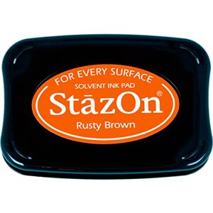 StazOn Rusty Brown Inktkussen - Inktkussen StazOn Rusty Brown Inktkussen - Inktkussen