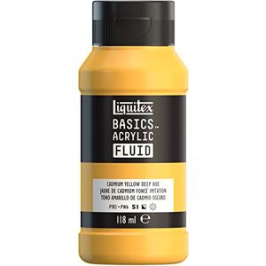 Liquitex - Basics Fluid - Cadmium Geel - 118ml - verf Liquitex - Basics Fluid - Cadmium Geel - 118ml - verf