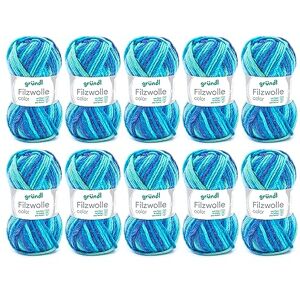 Gründl Wol Aqua multicolor - Wol Gründl Wol Aqua multicolor - Wol