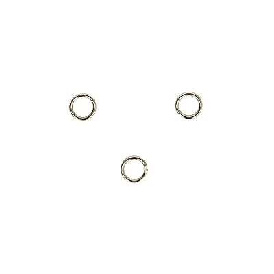 Opry 78535 metalen ring, metaal, zilver, 6 mm, 3 count Opry 78535 metalen ring, metaal, zilver, 6 mm, 3 count
