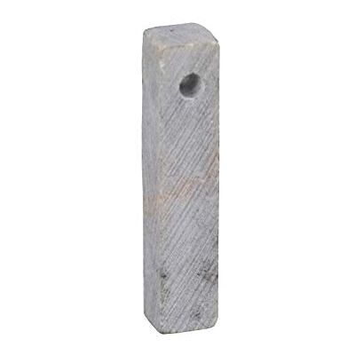 Honsell 79409 speksteen onbewerkt met gat, staafjeshanger in de kleur lichtgroen, met 4 mm gatboring, ca. 5 x 1 x 1 cm groot, van zacht gesteen, ook ideaal voor kinderen, kleurrijk, één maat. Honsell 79409 speksteen onbewerkt met gat, staafjeshanger in de kleur lichtgroen, met 4 mm gatboring, ca. 5 x 1 x 1 cm groot, van zacht gesteen, ook ideaal voor kinderen, kleurrijk, één maat.
