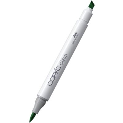 Copic Ciao Marker Type G 82, Spring Dim Green, veelzijdige layout marker, op alcoholbasis, met een medium breedte en een brush tip Copic Ciao Marker Type G 82, Spring Dim Green, veelzijdige layout marker, op alcoholbasis, met een medium breedte en een brush tip