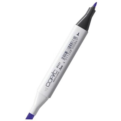 Copic Classic Marker Type BV 31, Pale Lavender, professionele lay-out marker, op alcoholbasis, met een brede en een fijne punt. Copic Classic Marker Type BV 31, Pale Lavender, professionele lay-out marker, op alcoholbasis, met een brede en een fijne punt.