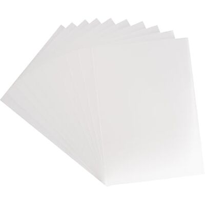 florence by mills Florence Kunststof vellen, mat, A4, 0,5 mm, 10 vellen, stijf, polypropyleen, wit, voor hoesjes, planners, sjablonen, tabbladen en scrapbooking florence by mills Florence Kunststof vellen, mat, A4, 0,5 mm, 10 vellen, stijf, polypropyleen, wit, voor hoesjes, planners, sjablonen, tabbladen en scrapbooking