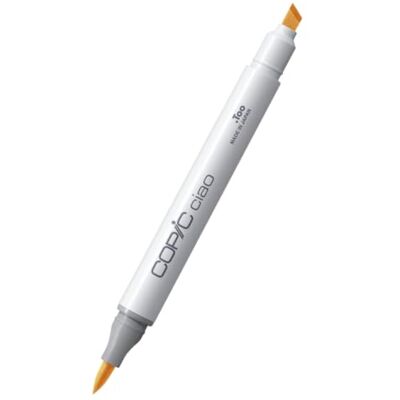 Copic Ciao Marker Type Y 21, Buttercup Yellow, veelzijdige lay-out marker, op alcoholbasis, met een medium breedte en een penseelpunt. Copic Ciao Marker Type Y 21, Buttercup Yellow, veelzijdige lay-out marker, op alcoholbasis, met een medium breedte en een penseelpunt.
