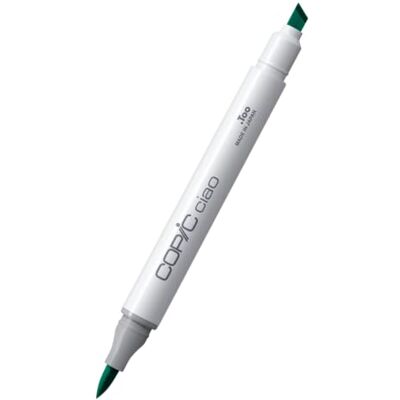 Copic Ciao Marker Type BG 15, Aqua, veelzijdige layout marker, op alcoholbasis, met een medium breedte en een penseelpunt Copic Ciao Marker Type BG 15, Aqua, veelzijdige layout marker, op alcoholbasis, met een medium breedte en een penseelpunt