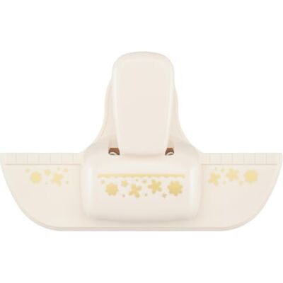 Creative Borduurpons bloem 2, 16 x 10 x 6 cm, wit Creative Borduurpons bloem 2, 16 x 10 x 6 cm, wit
