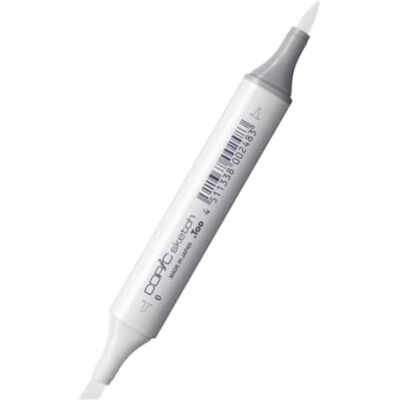 Copic Sketch Marker Type 0, Blender, professionele brush marker, op alcoholbasis, met een Super Brush punt en een Medium Broad punt. Copic Sketch Marker Type 0, Blender, professionele brush marker, op alcoholbasis, met een Super Brush punt en een Medium Broad punt.