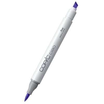 Copic Ciao Marker Type BV 31, Pale Lavender, veelzijdige lay-out marker, op alcoholbasis, met een medium breedte en een penseelpunt. Copic Ciao Marker Type BV 31, Pale Lavender, veelzijdige lay-out marker, op alcoholbasis, met een medium breedte en een penseelpunt.