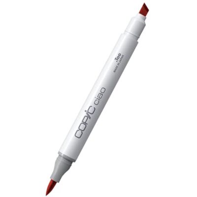 Copic Ciao Marker Type R 17, Lipstick Orange, veelzijdige lay-out marker, op alcoholbasis, met een medium breedte en een penseelpunt. Copic Ciao Marker Type R 17, Lipstick Orange, veelzijdige lay-out marker, op alcoholbasis, met een medium breedte en een penseelpunt.