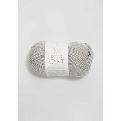 Sandnes Garn 1101-001032 breigaren, wol, lichtgrijs motled, 50 gram per bol = ca. 91 meter Sandnes Garn 1101-001032 breigaren, wol, lichtgrijs motled, 50 gram per bol = ca. 91 meter