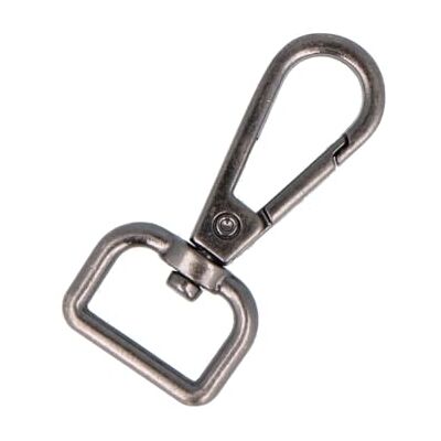 VELOX Karabijnhaken, rechthoekig, Zamak, oud zilver, 17 mm, 5 stuks, accessoires voor kledingtoepassingen, zoals sleutelhangers, sieraden, tassen, rugzakken, riemen en andere lederwarenprojecten. VELOX Karabijnhaken, rechthoekig, Zamak, oud zilver, 17 mm, 5 stuks, accessoires voor kledingtoepassingen, zoals sleutelhangers, sieraden, tassen, rugzakken, riemen en andere lederwarenprojecten.
