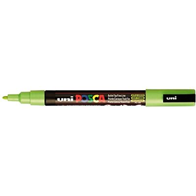 POSCA 186566 -marker met fijne ronde punt, lichtgroen POSCA 186566 -marker met fijne ronde punt, lichtgroen