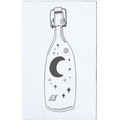 May and Berry Houten stempel fles, 35x55mm May and Berry Houten stempel fles, 35x55mm