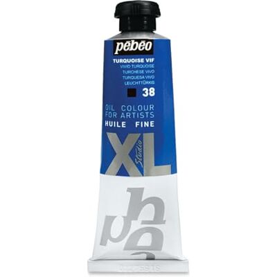 PEBEO XL Studio olieverf, 37 ml, lichtturquoise PEBEO XL Studio olieverf, 37 ml, lichtturquoise