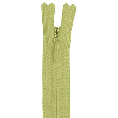 YKK Naadverborgen ritssluiting niet deelbaar 2 mm 40 cm 874, weidegroen YKK Naadverborgen ritssluiting niet deelbaar 2 mm 40 cm 874, weidegroen